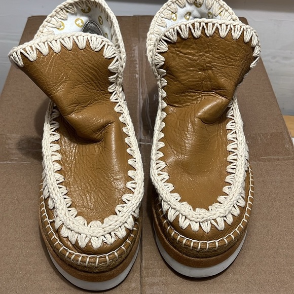 Free People x Mou Jaws Jute Ankle Boots Size EU 38 or US 7.5 NEW - Picture 4 of 14